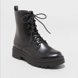 Women's Bridget Combat Boots - A New Day™ nwt